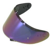 Vcan H128 Full Face Ece22.06 Rated Dual Visor Motorcycle Helmet Venom Carbon (L)
