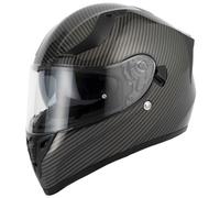 Vcan H128 Full Face Ece22.06 Rated Dual Visor Motorcycle Helmet Venom Carbon (L)