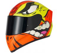 VCAN H128 FULL FACE MOTORCYCLE HELMET DUAL VISOR SUN VISOR TITAN WILD UNION JACK