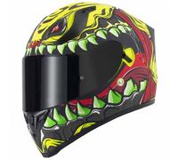 VCAN Full-Face Motorcycle Helmet H128 Dual Sun Visor Titan Wild Union Jack