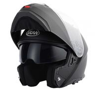 VCan H272 ECE22.06 Compliant, Flip Front Modular Bluetooth Intercom Motorcycle Helmet Matt Black (M)