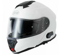 VCAN H272 Bluetooth Intercom Flip Front Up Modular Motorcycle Helmet White