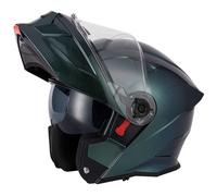 Vcan H276 Gradient Green / Blue Flip Front Modular Motorcycle Helmet ECE22.06 certified (M)