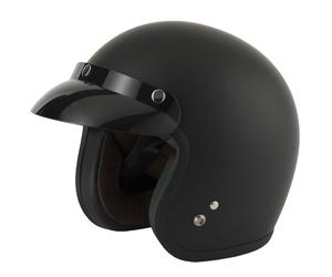 VCAN H541 SLIM SKINNY OPEN FACE SCOOTER MOTORBIKE MOTORCYCLE MOD RETRO HELMET