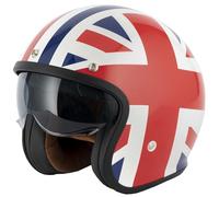 VCAN H589 Open Face Motorcycle Helmet, Union Jack (XL)