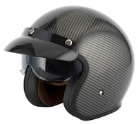 VCAN H589 SCOOTER MOD MOTORCYCLE OPEN FACE CRASH HELMET LAMBRETTA VESPA