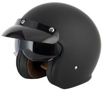 VCAN H589 SCOOTER MOD MOTORCYCLE OPEN FACE CRASH HELMET LAMBRETTA VESPA