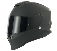 VCAN H151 FULL FACE ACU MOTORCYCLE CRASH HELMET MATT BLACK FREE DARK VISOR