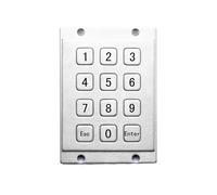 VCBGDJI Flat Keys Pin Pad Industrial 12keys 4x3 Numeric Metal Keypad For Access Control Locker Industrial telephone(Matrix,Customize)