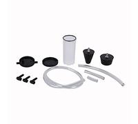 VCC Power Steering and Brake Bleed Adapter Kit, Equip with 3 Pieces Brake Bleeder Adapters, 2 Pieces Rubber Tapered Stoppers, 4 Pieces Hoses, for Removing The Trapped Air in The Car System