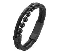 VCCWYQK Cremation Jewelry Lava Stone Urn Bracelet for Ashes for Women Men Chakra Healing Balancing Urns Memorial Bracelets