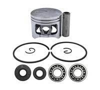 VCDXZCO 45mm Piston Ring Pin Circlip Kit for Chinese 5200 52cc Crank Bearing Oil Seal Set Chainsaw Spare Replace Part Chain Saw