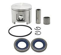 VCDXZCO 48mm Piston Ring Pin Circlip Kit for Husqvarna 61 for Jonsered 630 Needle Bearing Oil Seal Chainsaw Replacement Spare Part