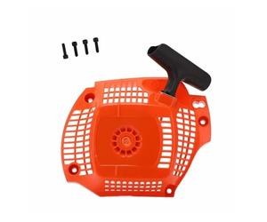 VCDXZCO 504597002 for Husqvarna 435 435E Chainsaw Recoil Starter Assembly Red Starter Assembly Pull Start Chainsaw Starter