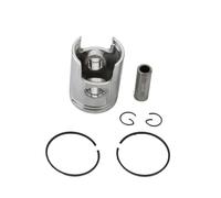 VCDXZCO 50cc 70cc 40mm 47mm Piston Kit for Piaggio 50 Nrg Extreme RST Mc2 Zip Sp 50cc 2-Stroke Scooter Engine(50cc 40mm)