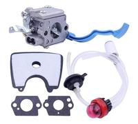 VCDXZCO Carburetor with Air Fuel Filter Line Tune for Husqvarna 125B 125BX 125BVX Leaf Blower Parts for Zama C1Q-W37 581798001