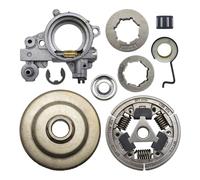 VCDXZCO Clutch Drum 3/8" 8T 7T Sprocket Rim Kit for S-t-i-h-l MS361 MS 361 Oil Pump Worm Gear Chainsaw 1128 007 1000, 1128 160 2004