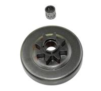VCDXZCO Clutch Drum Sprocket Spur for McCulloch Silver Eagle 2818 3020 SE3020AVS Timber Bear 20 22 842 846 848 849 301338