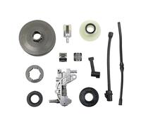 VCDXZCO for 4500 5200 5800 Oil Worm Gear Clutch Drum Replacement Part Complete Maintenance Kit Chainsaw Maintenance Kit Power Tool Part