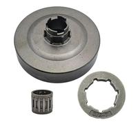 VCDXZCO for Husqvarna 281 288 394 3/8" 7T Clutch Drum Sprocket Rim W Needle Bearing Kit Chainsaw Replaces 503 62 59-03