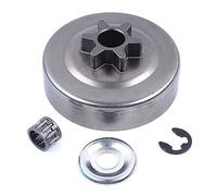 VCDXZCO for S-T-I-H-L Chainsaw MS170 MS180 MS210 MS230 MS250 017 018 021 023 025 3/8 Pitch 6T Clutch Drum Sprocket Washer E-Clip Kit