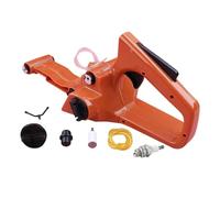 VCDXZCO Fuel Gas Tank Assembly for Husqvarna 137 142 Fuel Filter Line Tank Cap Front Handle Buffer Chainsaw Replace Spare Part