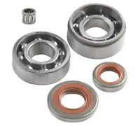VCDXZCO MS360 48mm Piston Ring Oil Seal Ball Bearing Kit for S-t-i-h-l 036 MS340 034 Super Pro Chainsaw Engine Replacement Part 11250302001(Ball Bearing Kit)