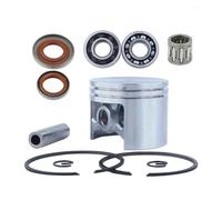 VCDXZCO MS360 48mm Piston Ring Oil Seal Ball Bearing Kit for S-t-i-h-l 036 MS340 034 Super Pro Chainsaw Engine Replacement Part 11250302001(Piston Bearing Kit)