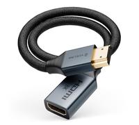 VCELINK 8K HDMI Extension Cable Male to Female 30CM, Short 2.1 HDMI Extender 8K@60Hz 4K@120Hz, HDR, UHD with 48Gbps High Speed for TV Stick, Roku Fire Stick, Game Console, Laptop