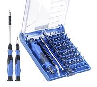 VCELINK Precision Screwdriver Set with 42 Bits, Mini Screwdriver Set Magnetic 45 in 1, Small Screwdriver Kit with Tweezers & Extension Shaft for PC, Phone, Laptop