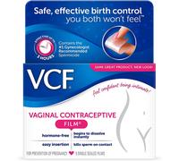 Vcf Vaginal Contraceptive Single Sealed Films - 9 Ea