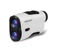 Vclpower Golf Rangefinder with Slope, 1200 Yards Laser Range Finder for Golf & Hunting, 7X Magnification, Flag Lock Vibration, Rechargeable Battery, Magnetic Strip, Waterproof Golf Accessories for Men