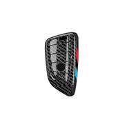 VCLUST Car Key Fob Cover For BMW X3 X5 X6 F30 F34 ABS Carbon Fiber Style Car Key Case Cover Shell Fob F10 F20 G20 G30 G01 G02 G05 F15 F16 1 3 5 7 Series Key Shell (Color : F)