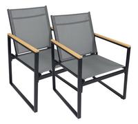 Vcm 2-Piece Garden Chair Balcony Chair Lounge