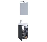 Vcm 2-Piece Washbasin Bathroom Furniture Lumia Mirror