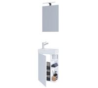 Vcm 2-Piece Washbasin Bathroom Furniture Lumia Mirror
