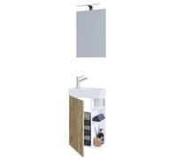 Vcm 2-Piece Washbasin Bathroom Furniture Lumia Mirror