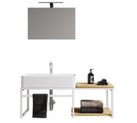 Vcm 3 Pcs. Washbasin Bathroom Furniture Bitila 100 V1