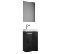 Vcm 3Tlg Washroom Washbasin Slito Mirror