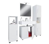 Vcm 4-Piece Bathroom Furniture Set Complete Flandu Ii