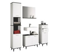 Vcm 4-Piece Complete Bathroom Furniture Set Landos L