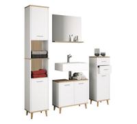 Vcm 4-Piece Complete Bathroom Furniture Set Landos L