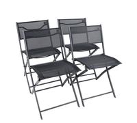Vcm 4-Piece Garden Chair Folding Chair Sumila