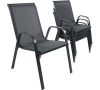Vcm 4-Piece Garden Chair Stacking Chair Sonlas