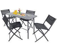 Vcm 5 Parts Bistroset Balcony Set Garden Sumila