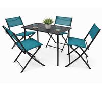 Vcm 5 Parts Bistroset Balcony Set Garden Sumila
