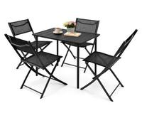 Vcm 5 Parts Bistroset Balcony Set Garden Sumila