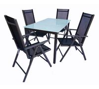 Vcm 5 Pcs. Alu Garden Set Seating Group 140 Ma
