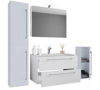 VCM 5-piece washbasin washbasin Badinos SC in White VCM White
