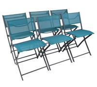 Vcm 6-Piece Garden Chair Folding Chair Sumila